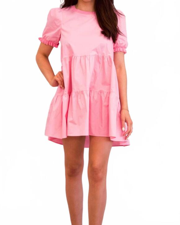 DAY + MOON Dresses & Skirts - NEW DAY + MOON meaningful moment ruffle dress in pink